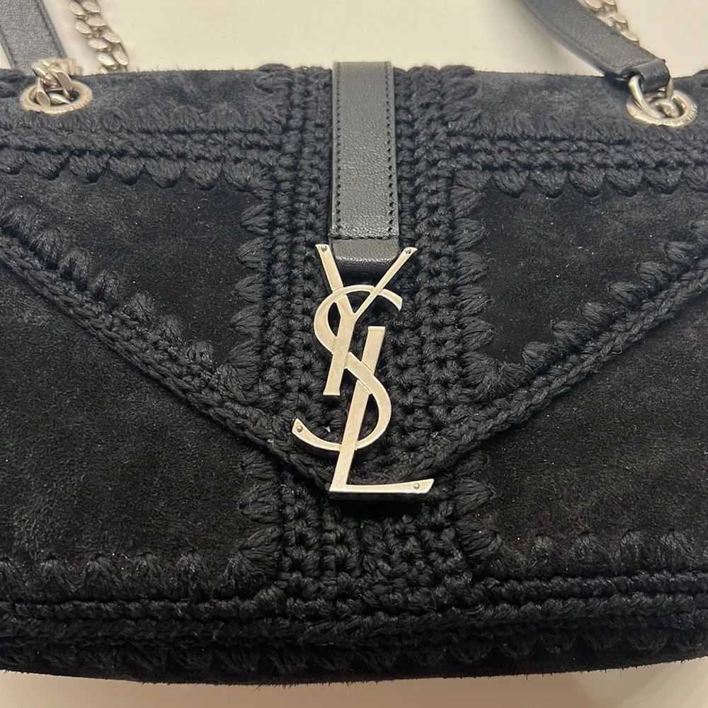 Authentic YSL suede bag - Picture 2 of 8
